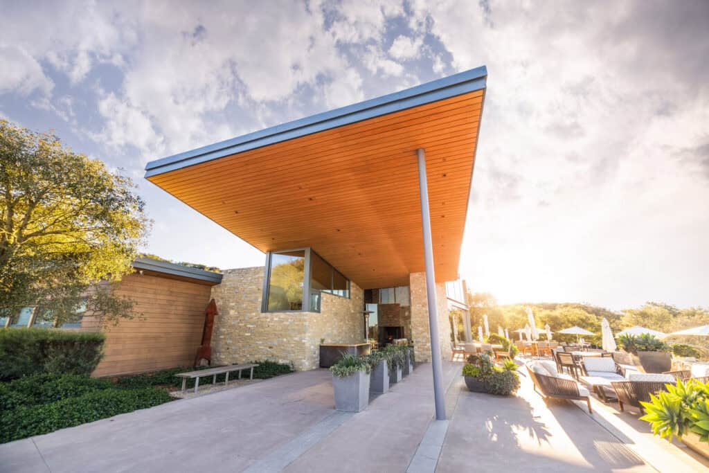 The exterior of Presqu'ile Winery