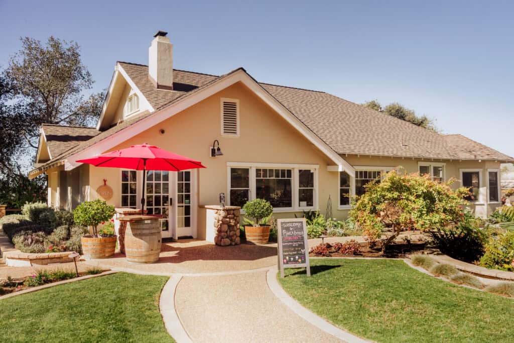The exterior at Riverbench Vineyard and Winery