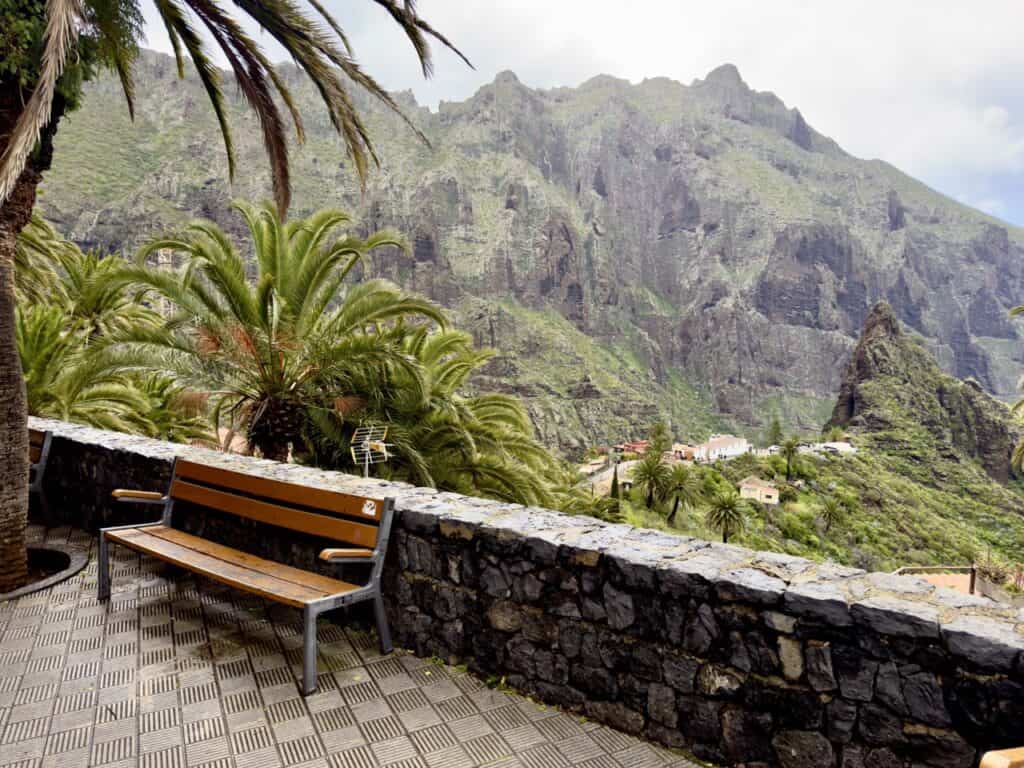 The view from Masca, the prettiest town in Tenerife