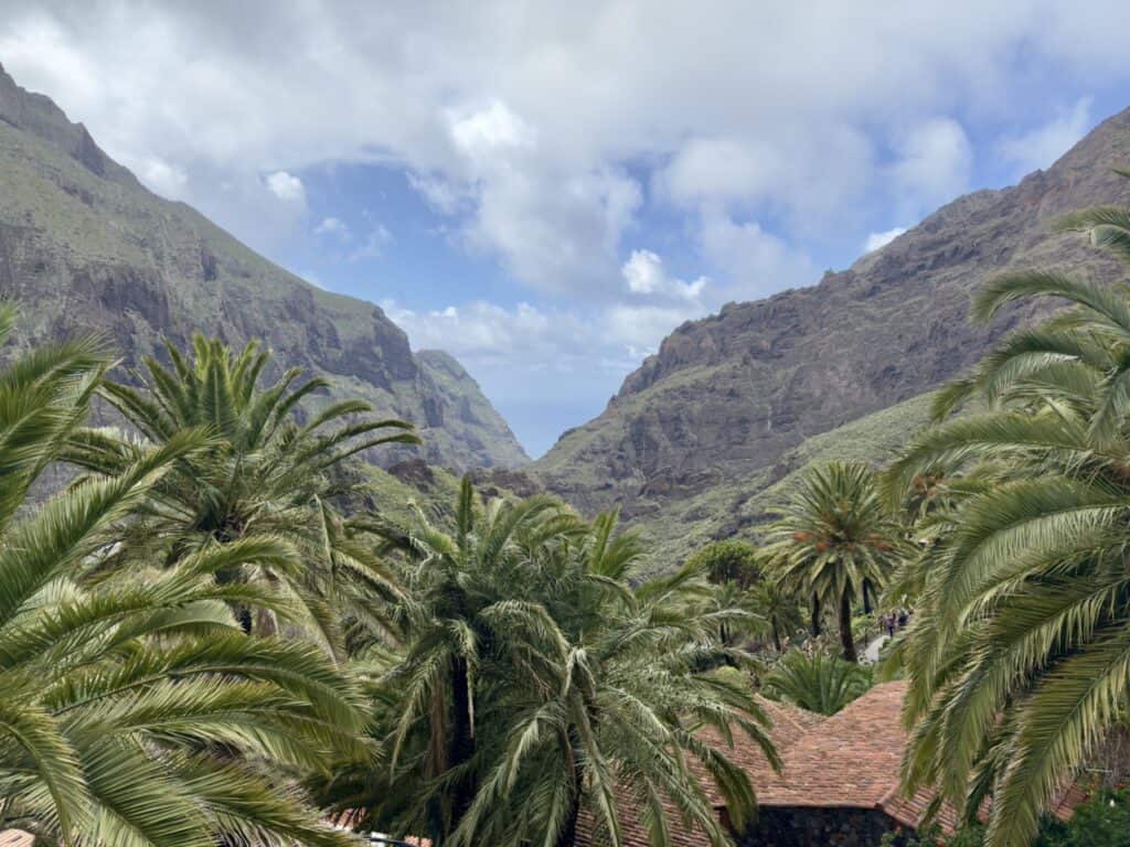 A view of Masca Valley on Tenerife