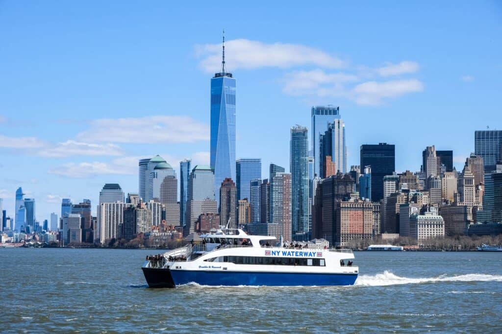 Lower Manhattan skyline