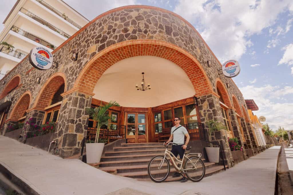 Jared Dillingham on a day trip from Puerto Vallarta to Bucerias