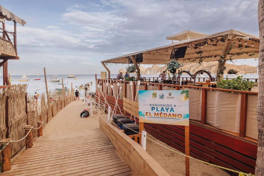 El Medano Playa- the main beach in Cabo San Lucas