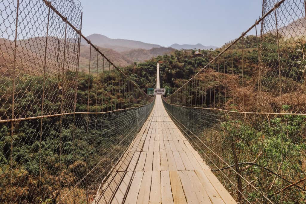 On an ATV tour at Canopy River Park, you'll cross the longest suspension bridge in the world