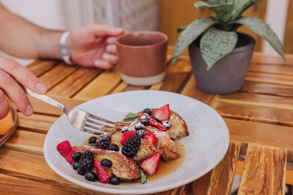 Breakfast at Savia - French toast