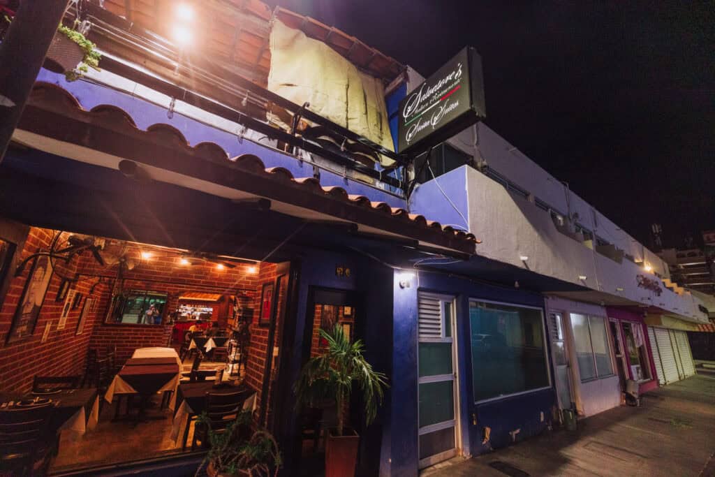 Salvatore G's Italian restaurant in Cabo