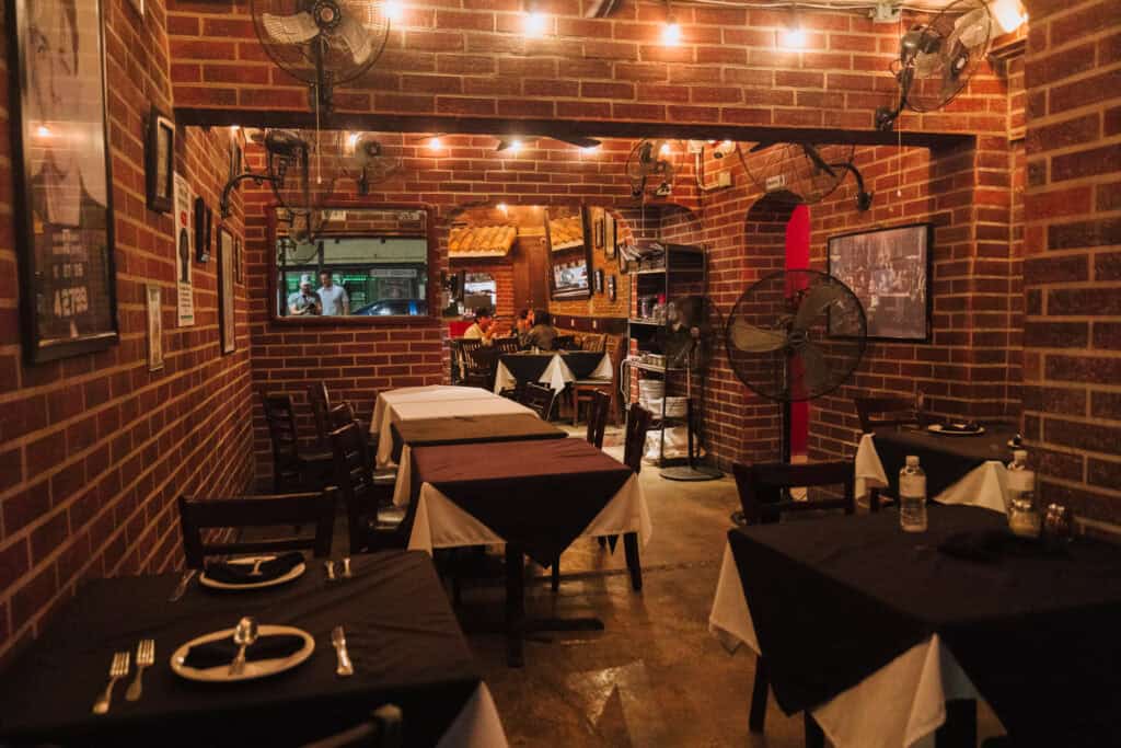Salvatore G's Italian restaurant in Cabo San Lucas