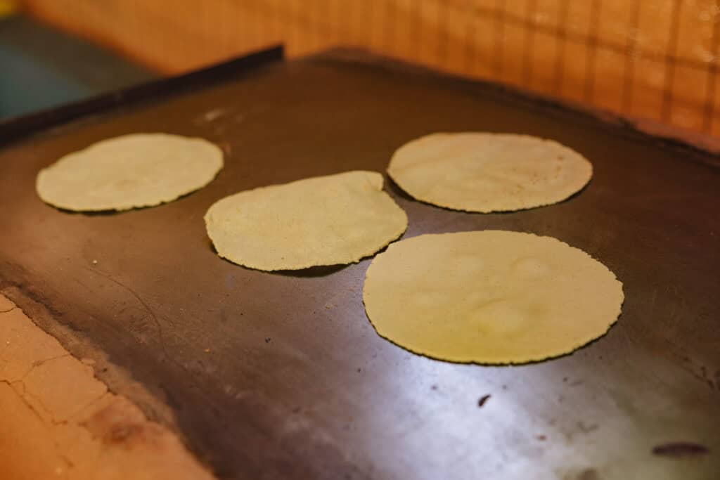 An outdoor oven for tortillas