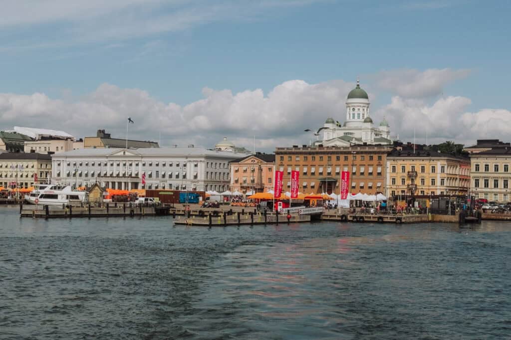 A view of Helsinki Finland