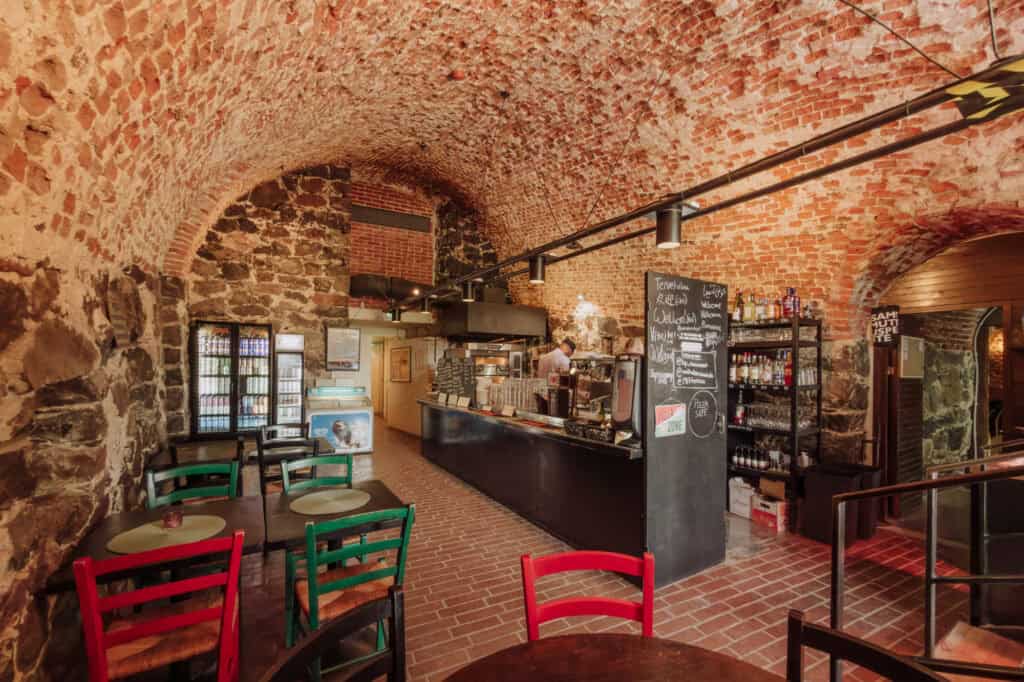 Pizzeria built in a bunker in Finland