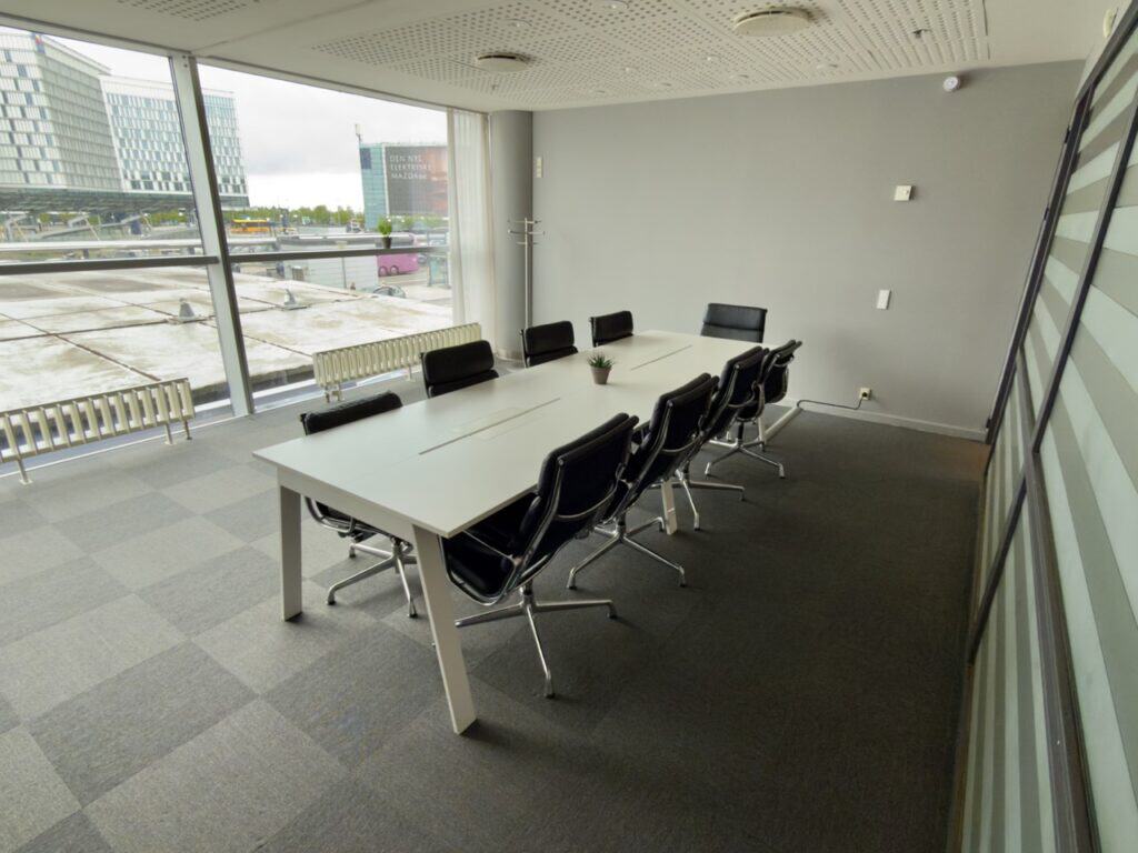 A conference room at the airport lounge