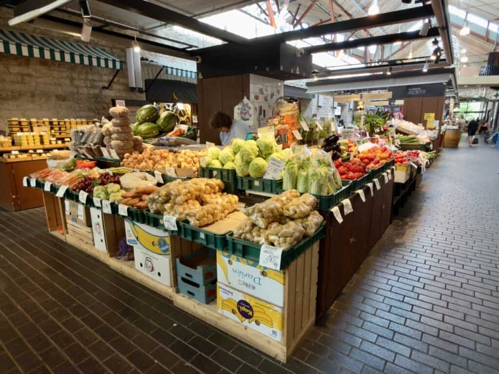 The market in Tallinn