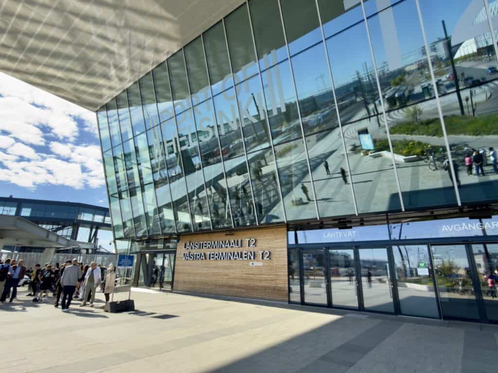 The Helsinki Tallink Ferry terminal