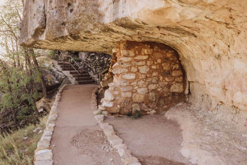 An ancient cliff dwelling at Walnut Canyon, a hidden gem in Arizona