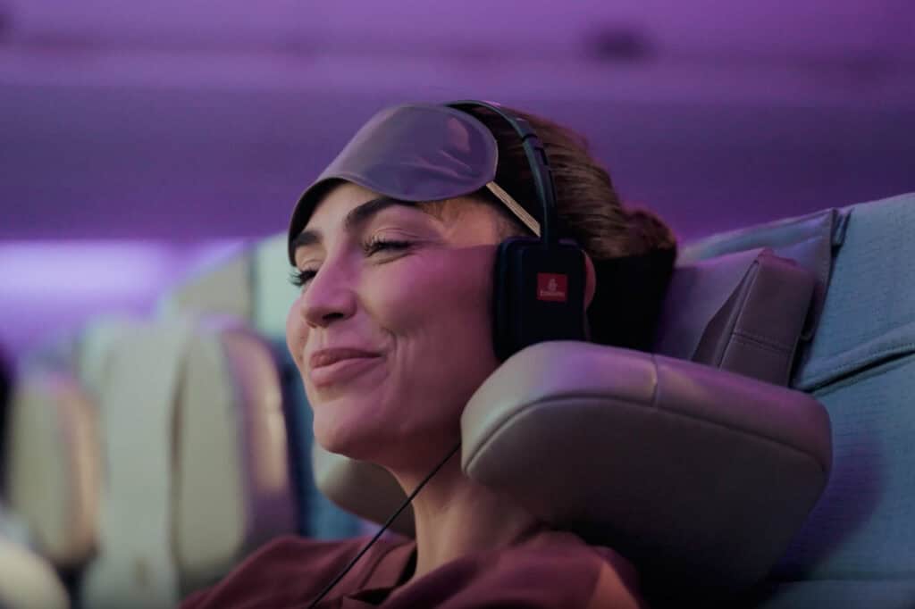 can you sleep on a plane