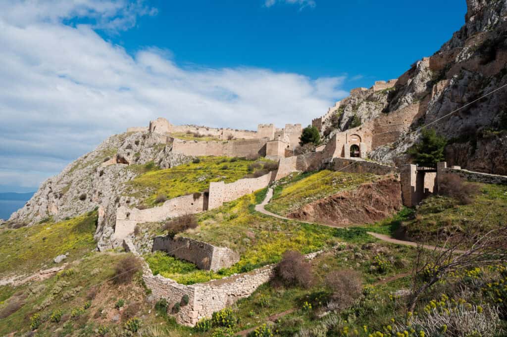 Acrokorinth, an Odyssey filming location in Greece