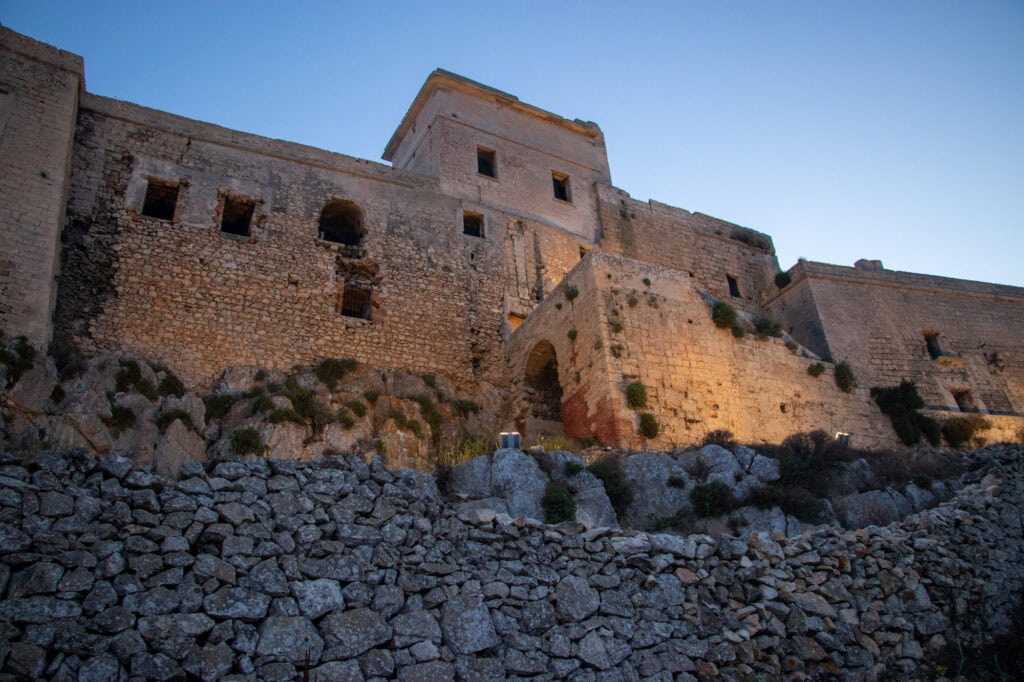 Castello di Santa Caterina, a filming location for the Odyssey