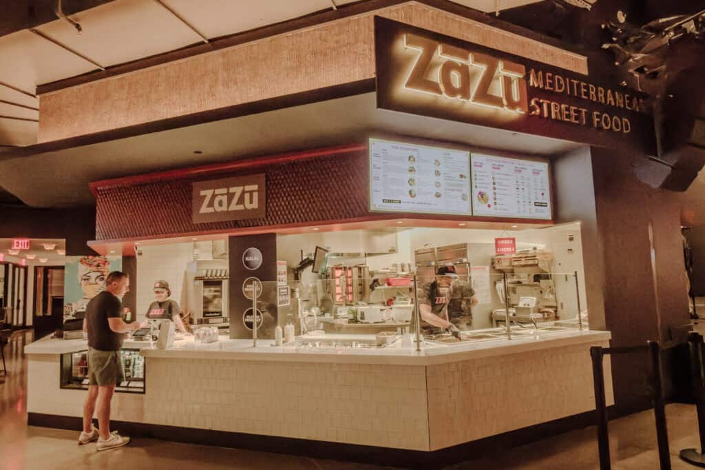 Zazu, inside Shaver Food Hall