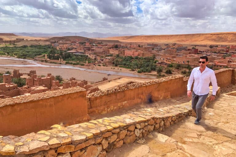 Jared Dillingham at Ait Benhaddou in Morocco