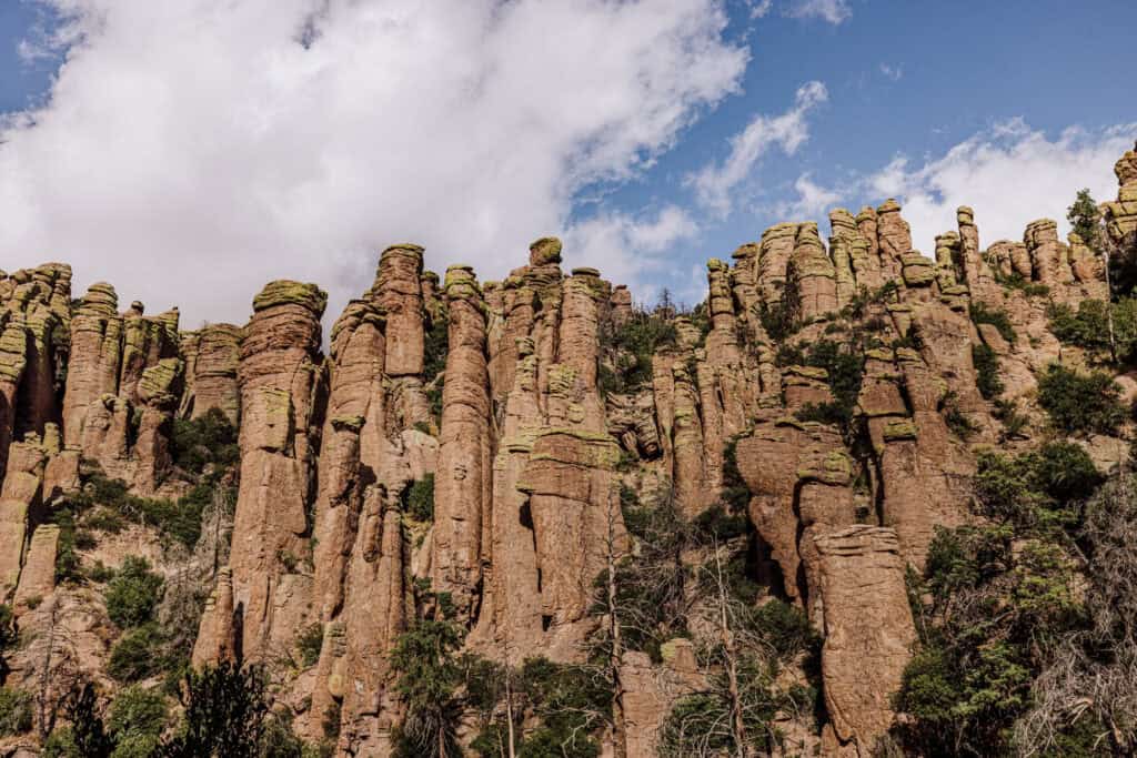 more rock formation at this arizona national park